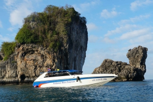 From Phuket: Phi Phi Islands Speedboat Trip & Lunch
