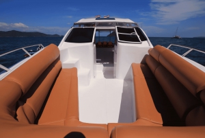 Från Phuket: Premium privat motorbåt Coral/Racha/Promthep