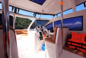 Från Phuket: Premium privat motorbåt Coral/Racha/Promthep