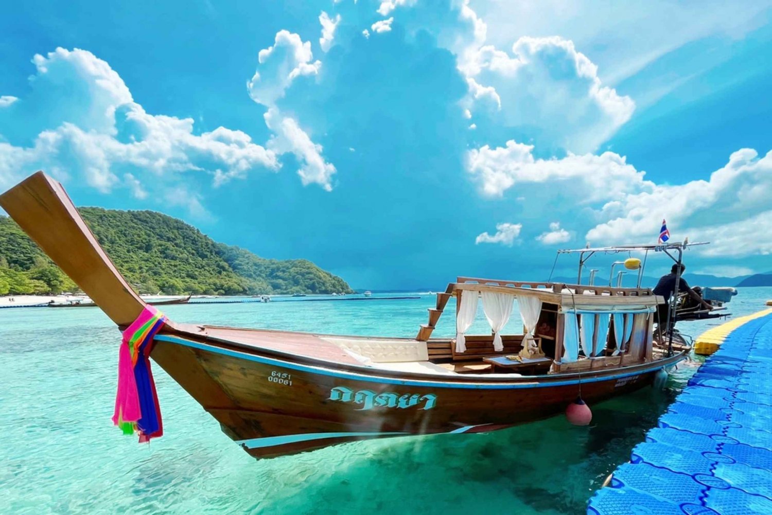 Fra Phuket: Privat båttur til de omkringliggende øyene