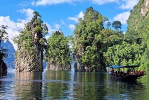 Von Phuket : PRIVAT : Das Beste vom Khao Sok See & Rafting