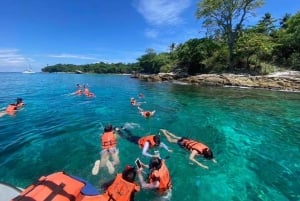 من بوكيت: رحلة ليوم واحد إلى جزيرة رايا والمرجان ومايتون مع خدمة النقل