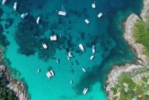 Z Phuket: Wycieczka 1-dniowa na wyspy Raya, Coral i Maiton z transferem