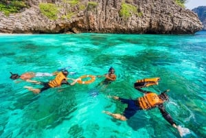 Von Phuket aus: Schnorchel Tour mit dem Schnellboot nach Koh Haa & Koh Rok