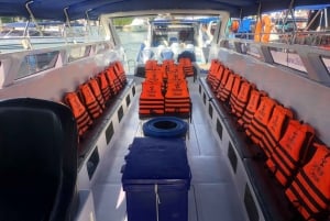 From Phuket: Raya Islands Speedboat Tour with Snorkel