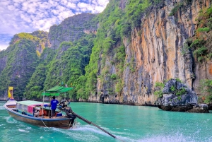 From Phuket to Krabi with Private Longtail Tour in Phi Phi