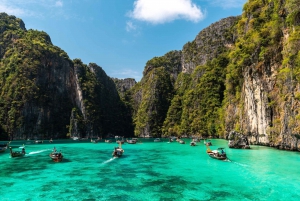 Vanuit Phuket: Tour Phi Phi eiland, Maya Bay, Bamboe eiland
