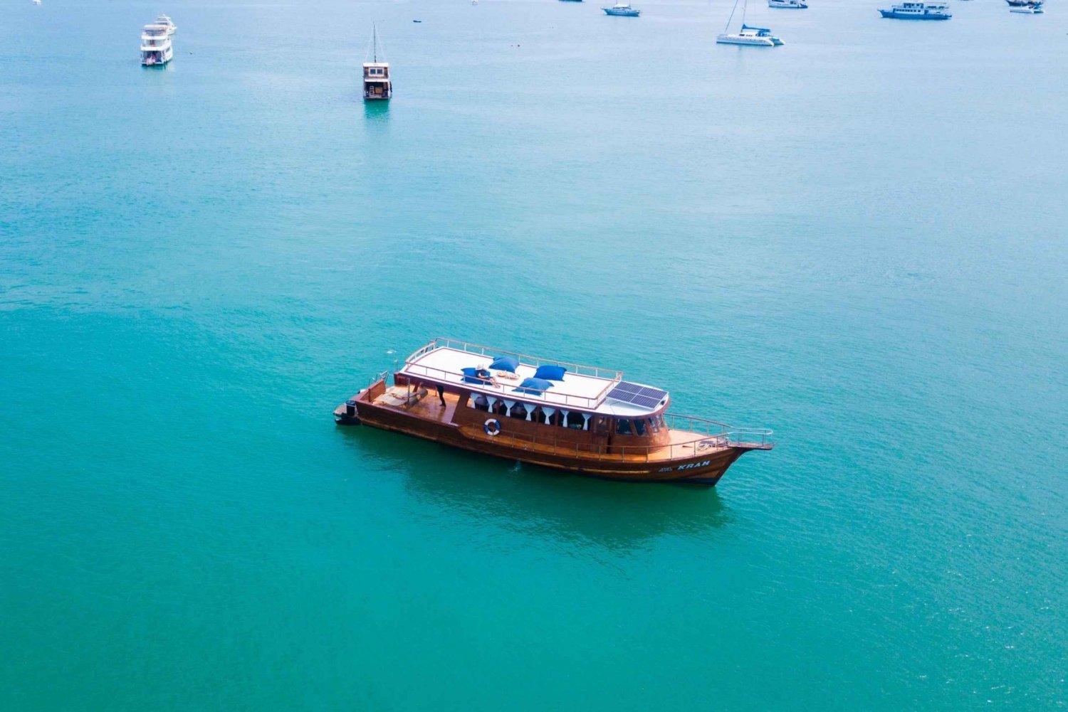 From Phuket: Vintage Wooden Boat Charter to Racha Island