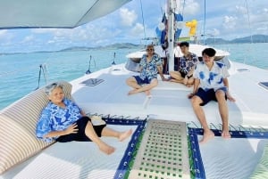 Коралловый остров на полдня на частном катамаране