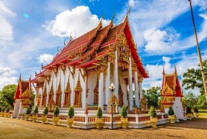 Phuket: Chalong Van Tour: Vanhakaupunki, Iso Buddha ja Wat Chalong Van Tour
