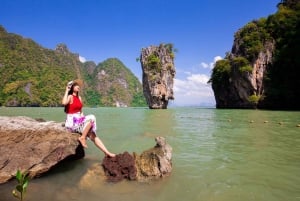 De Phuket: excursão James Bond e Baía de Phang Nga em lancha