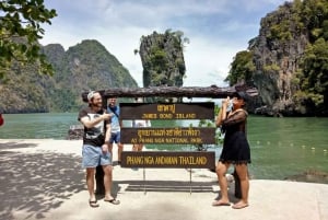 Fra Phuket: James Bond og Phang Nga Bay-tur med speedbåd