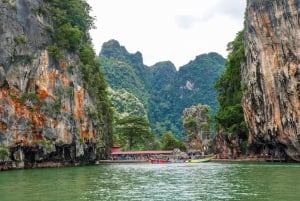 Phuket: James Bond dagstur og kanopadling med stor båt