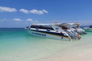 Ilha James Bond em lancha rápida saindo de Phuket