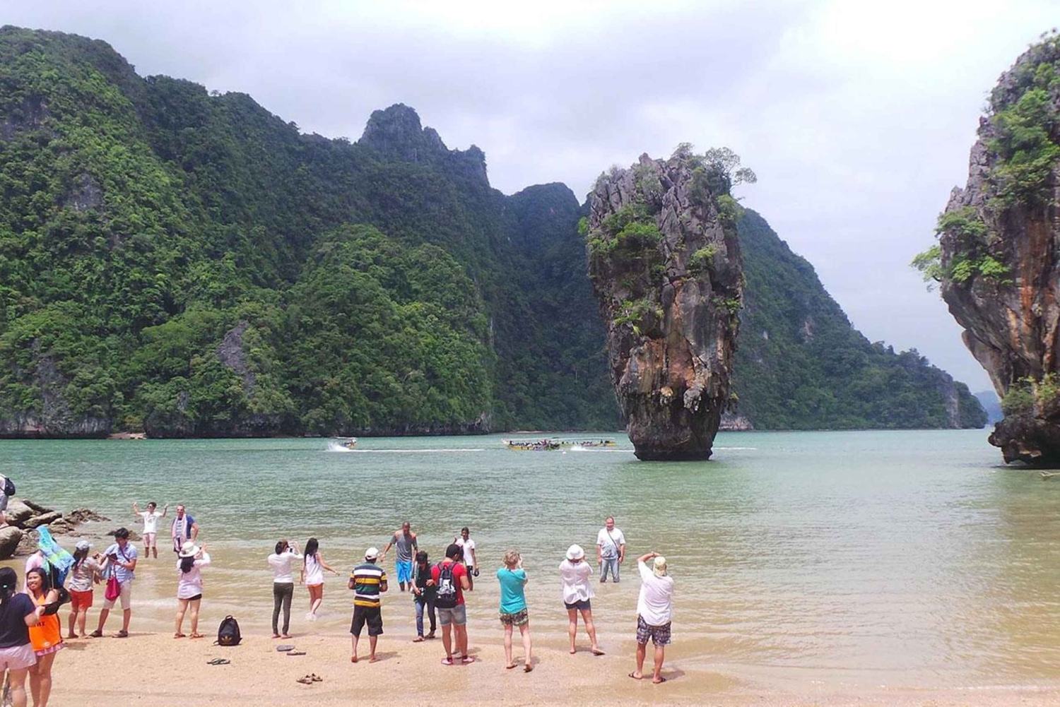 카오락: 제임스 본드 섬 & 롱테일 보트로 즐기는 카누 투어