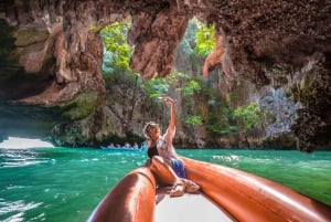 Khao Lak: James Bond Island & Canoeing Tour by Longtail Boat