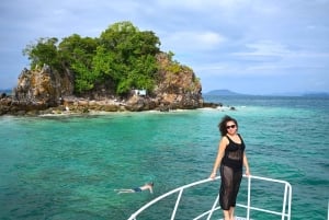 Khao Lak: James Bond, Ko Panyi, tour por la isla de Khai con piragua