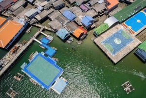 Khao Lak: James Bond, Ko Panyi, tour por la isla de Khai con piragua