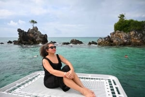 Khao Lak: James Bond, Ko Panyi, tour por la isla de Khai con piragua