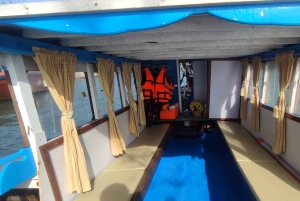 Khao Lak: Wycieczka o wschodzie słońca po zatoce Phang Nga łodzią VIP Longtail