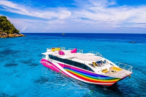 Khao Lak : Catamarán Rápido Islas Similan Premium Mañana