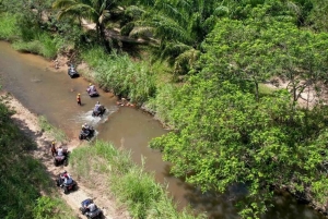 カオラック：ホワイトウォーターラフティング、ジップライン、象の餌付け