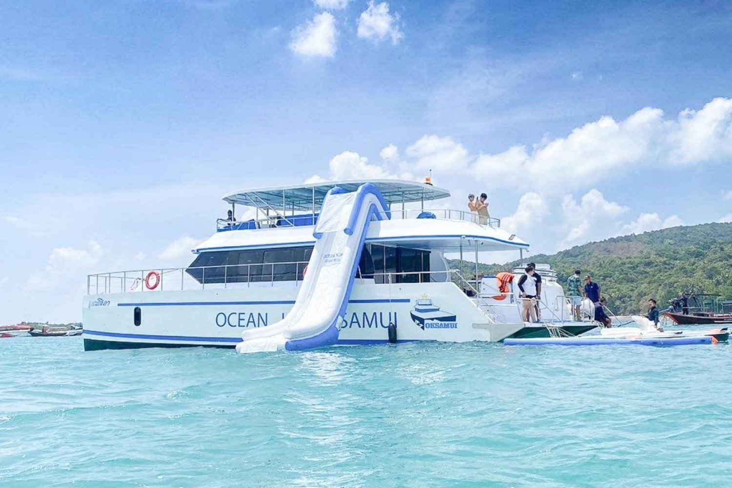 Koh Samui: Koh Tan en Koh Madsum Halfdaagse tour per catamaran
