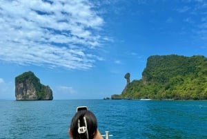 Krabi: Phi Phi Grand 5 Islands Odyssey pikaveneellä