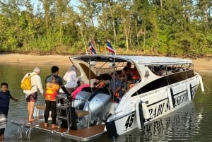 Krabi: Phi Phi Grand 5 Islands Odyssey pikaveneellä
