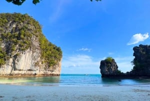 Krabi: 4 öar & Ko Hong Privat båttur med lång svans