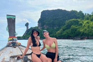 Krabi: 4 Islands & Ko Hong Private Long-tail Boat Tour