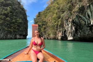 Krabi: 4 Islands & Ko Hong Private Long-tail Boat Tour