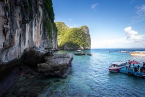 Krabi : Phi Phi Luxury Private Longtail Boat Tour (visite privée en bateau à longue queue)
