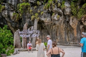 Krabi : Phi Phi Luxury Private Longtail Boat Tour (visite privée en bateau à longue queue)