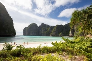 Krabi : Phi Phi Luxury Private Longtail Boat Tour (visite privée en bateau à longue queue)
