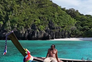 クラビ：ピピ島豪華プライベートロングテールボートツアー