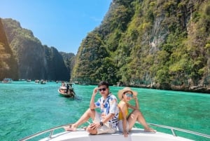 Krabi : Excursion Premium d'une Journée aux Îles Phi Phi avec Déjeuner et Snorkeling
