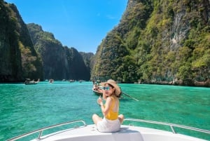 Krabi : Excursion Premium d'une Journée aux Îles Phi Phi avec Déjeuner et Snorkeling
