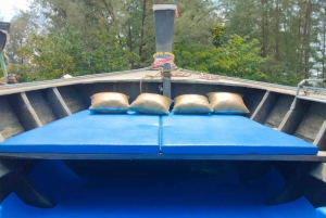 Krabi: Private Luxury Long-Tail Boat to Hong Island