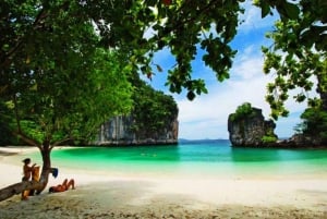 Krabi : Bateau privé de luxe à longue queue vers l'île de Hong
