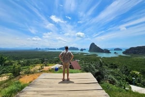 Krabi: Tour privado de un día por James Bond y Koh Panyi con almuerzo