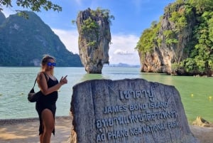 Krabi: Tour privado de un día por James Bond y Koh Panyi con almuerzo