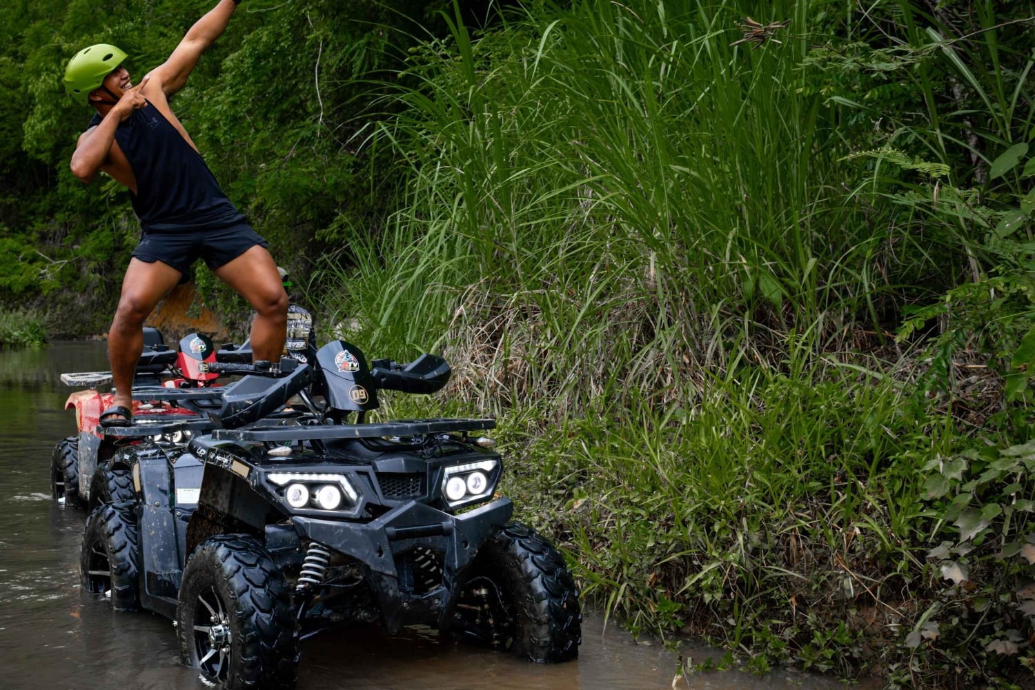 Pa Tong: Rainforest Day Trip with Cave, Rafting, ATV & Lunch