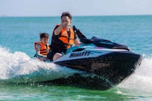 Patong Beach: Have fun riding a jet ski at Patong Beach.