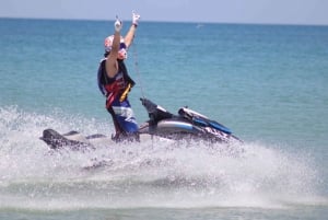 Patong Beach: Have fun riding a jet ski at Patong Beach.