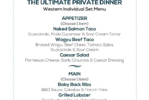 パトン：シーソルト ラウンジ＆グリル ダイニング体験