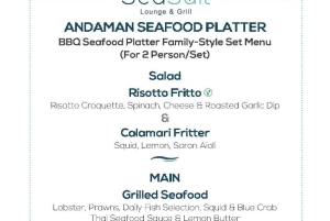 파통: 씨솔트 라운지 앤 그릴 다이닝 경험