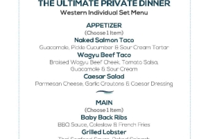 파통: 씨솔트 라운지 앤 그릴 다이닝 경험