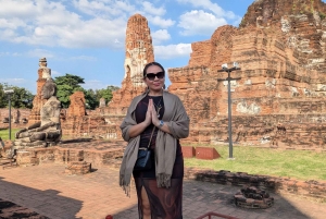 باتايا رحلة أيوثايا النهارية بسيارة خاصة مع جولة بالقارب