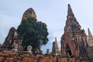 Von Pattaya aus: Private Tagestour nach Ayutthaya mit Bootstour